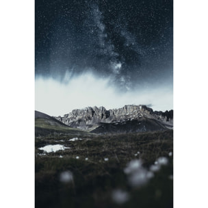 Tableau la tête dans les etoiles Tableau alu Dibond