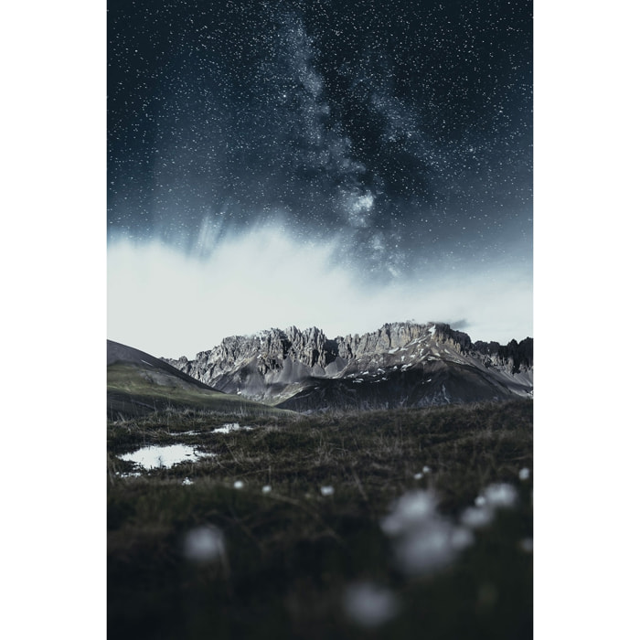 Tableau la tête dans les etoiles Tableau alu Dibond