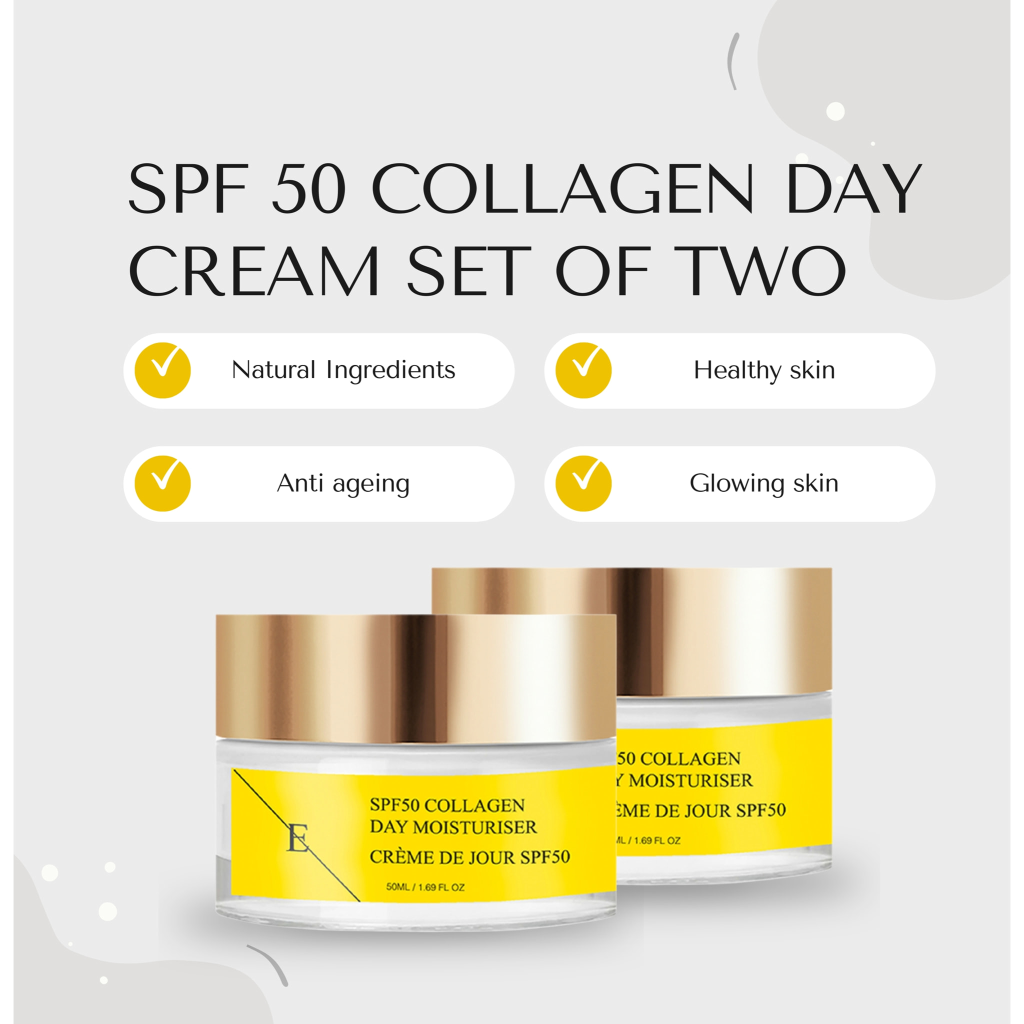 Dúo de colágeno SPF50