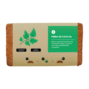 PLANETA HUERTO | Sustrato Fibra de Coco 70 Litros | Sustrato Ligero y Drenante | Perfecto para Hidroponía y Macetas