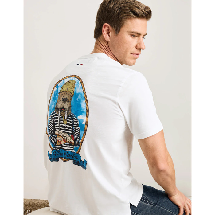 Camiseta Manga Corta Blanco - Morsalito