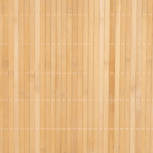 Panier à linge d'angle en bambou 48L