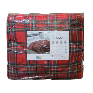 Intrecci - Piumino Invernale, 410 g/m², Anallergico e Antiacaro, Made in Italy, Lavabile in Lavatrice, Ecologico, Una Piazza