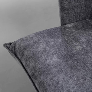 Canapé-lit Lotta gris foncé Kare Design