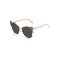 Jimmy Choo - lunettes de soleil - doré - indice solaire : cat. 3