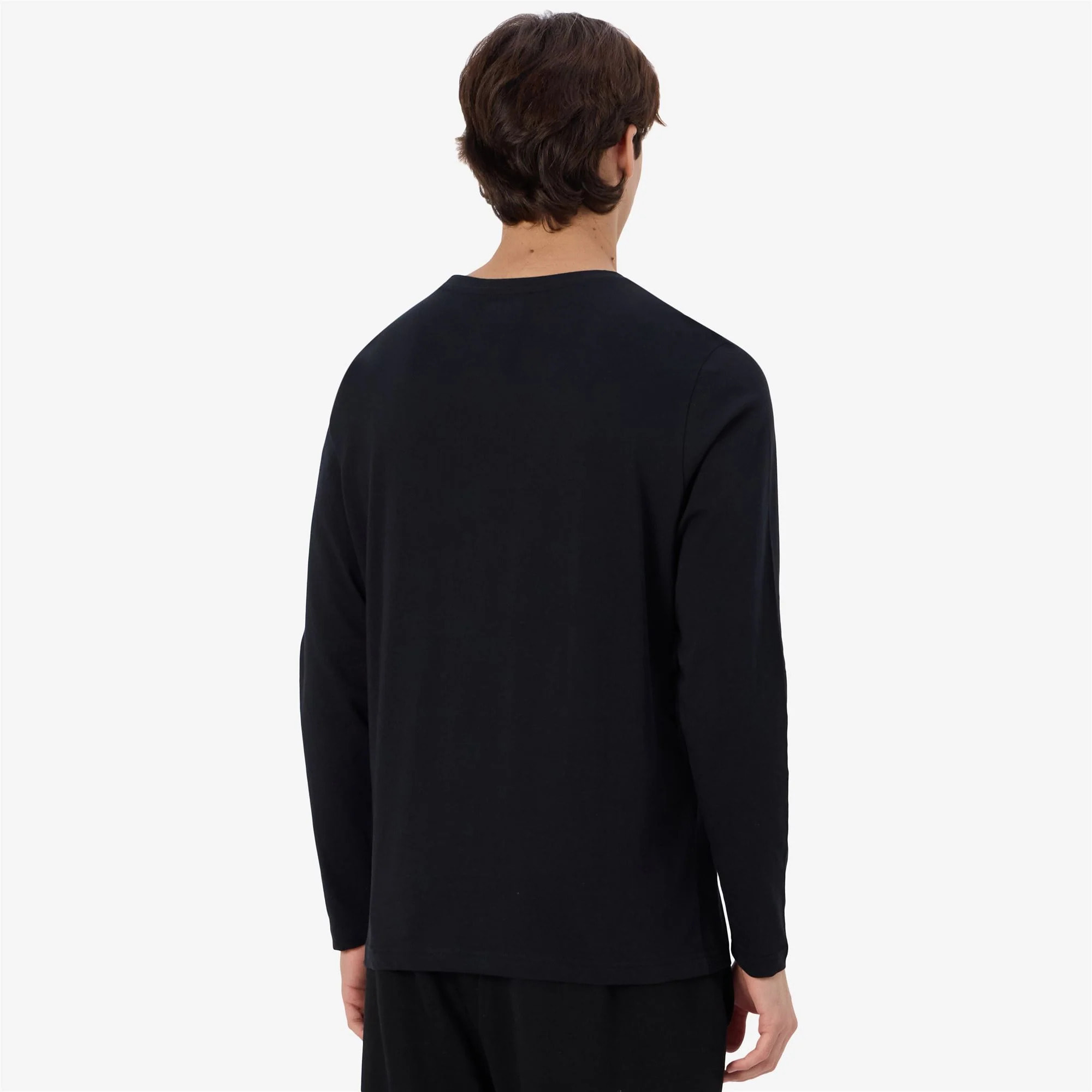 Kappa - T-Shirts & Top Uomo Nero - Logo Gizabiar
