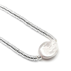 Collar Siever acabado plata
