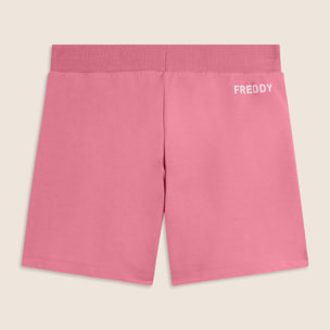 Pantaloni Shorts con Motivo Grafico e Logo FREDDY