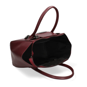 Borsa a mano  da donna In Vera pelle Made in Italy 38x24x14 cm