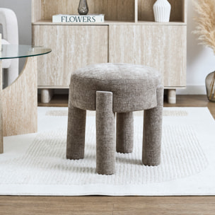 Tabouret Emilia Marron