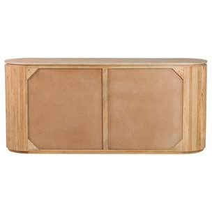 Aparador Madera Mango Marron Myra 180x45x80 Cm