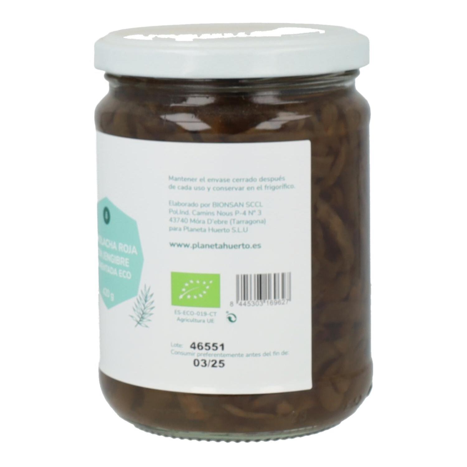 Remolacha fermentada con jengibre Eco Planeta Huerto 420 g