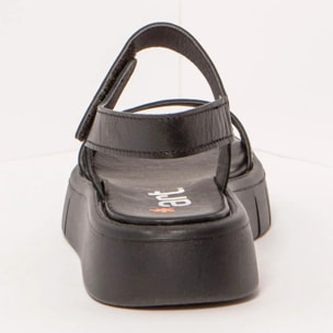 Sandalias 1854F METALIZADO BLACK/ MALAGA color Black