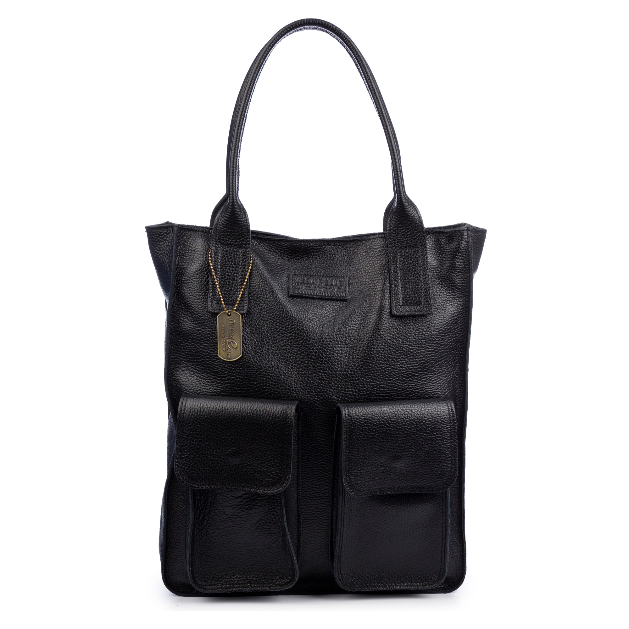 Bellona Borsa Tote Donna. Pelle genuina Dollaro