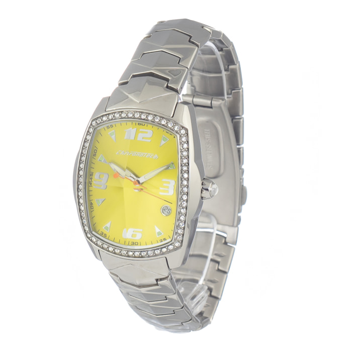 Reloj Chronotech CT7504LS-05M Mujer Analogico Cuarzo con Correa de Acero