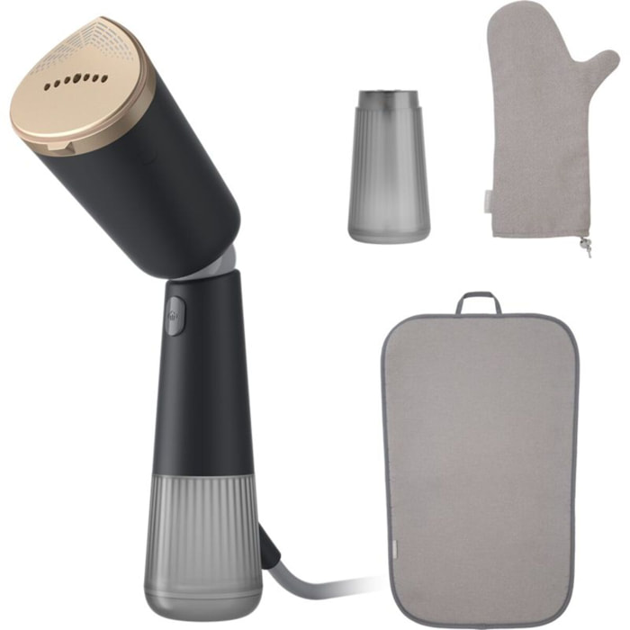 Défroisseur vapeur PHILIPS STH5030/80 Steamer Série 5000 Noir, 35 sec*, 1300W + 2 accessoires