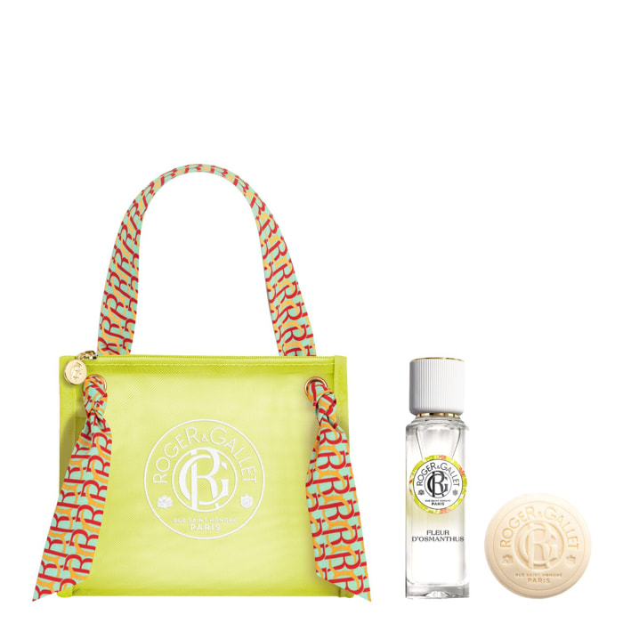 Fleur d'Osmanthus - Trousse Eau Parfumée Bienfaisante 30 ml + Savon 50 g