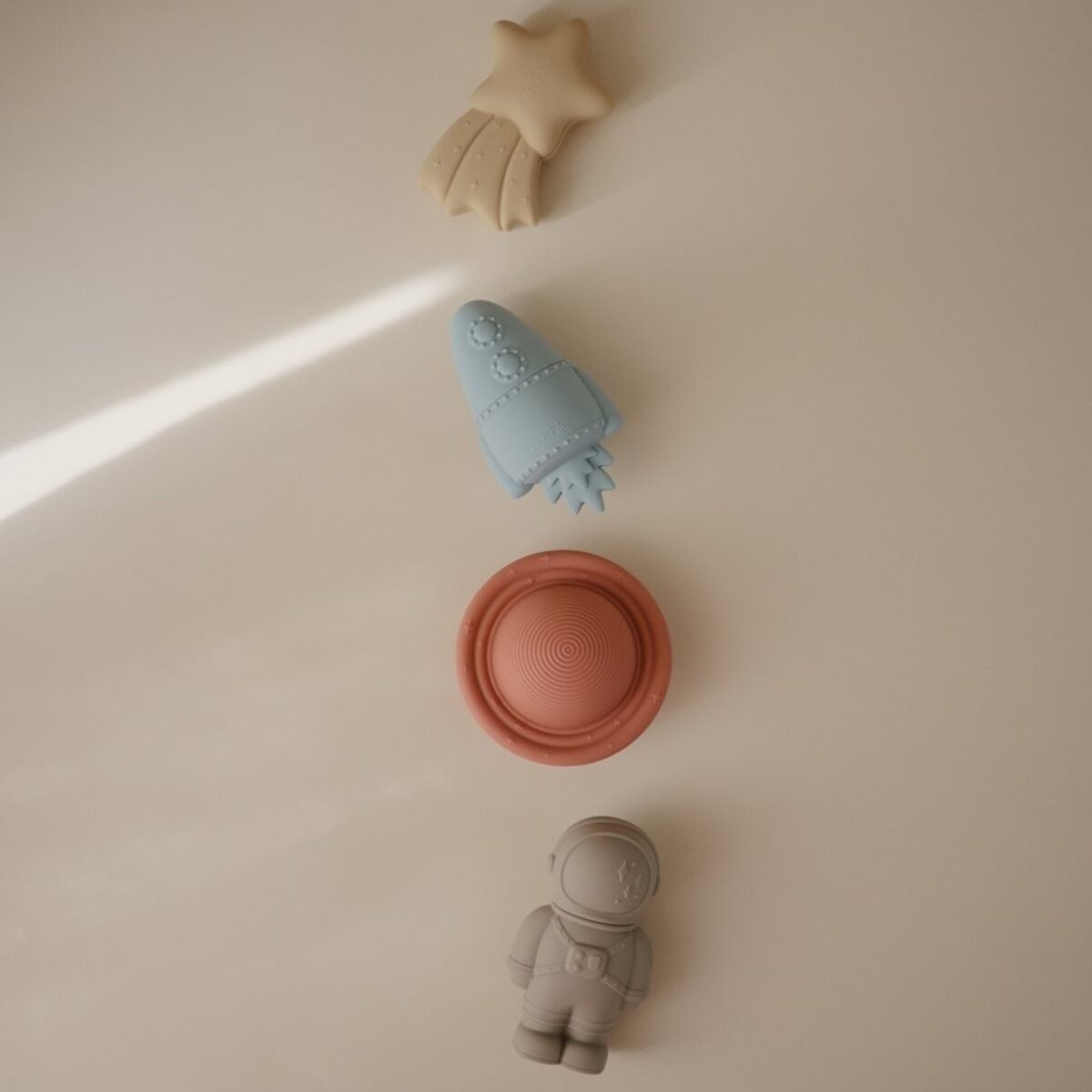 Mushie Pack 4 Pzas. Space Baño Solid