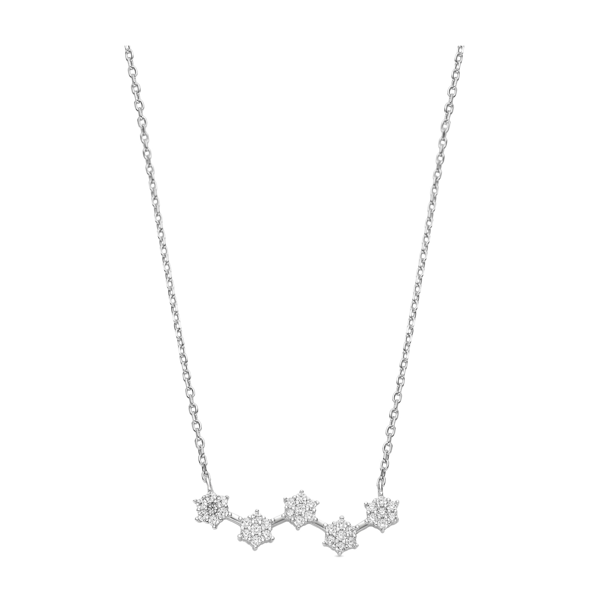 Collar Rani acabado plata