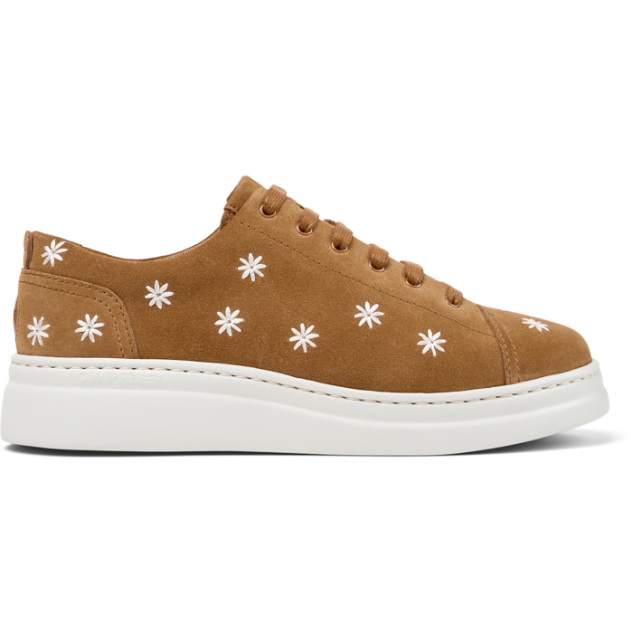 Sneakers - CAMPER Runner Up - Marrone - Pelle scamosciata