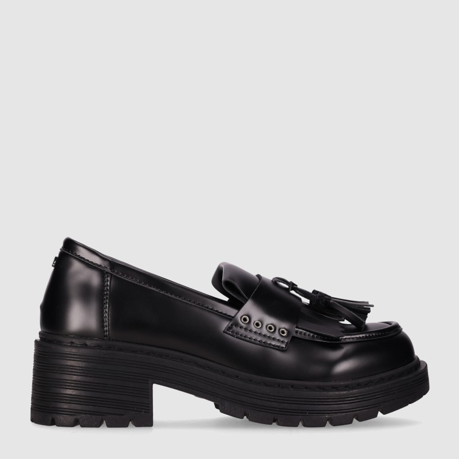 Zapatos - Negro - Tacón: 4 cm