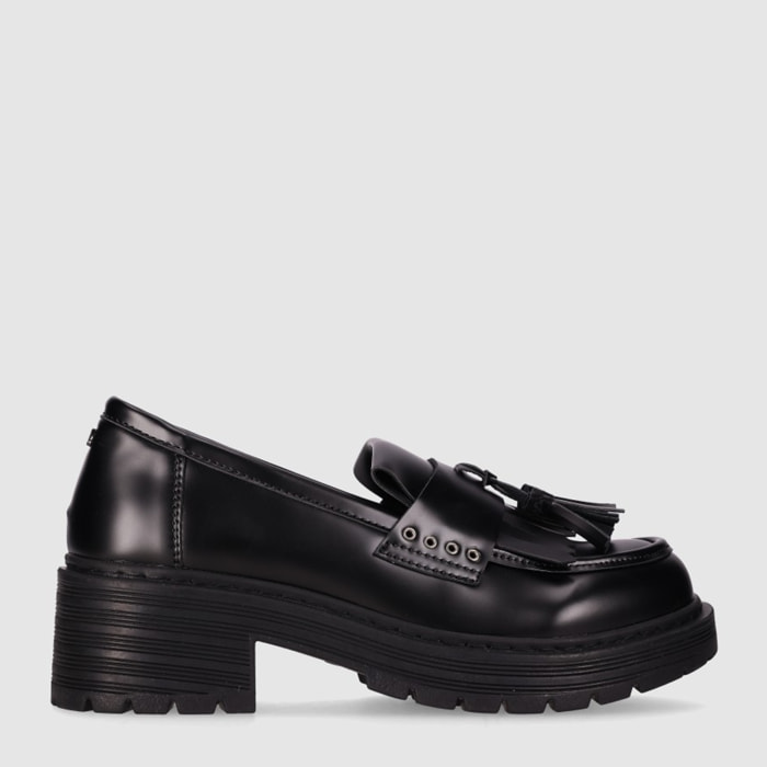 Zapatos - Negro - Tacón: 4 cm