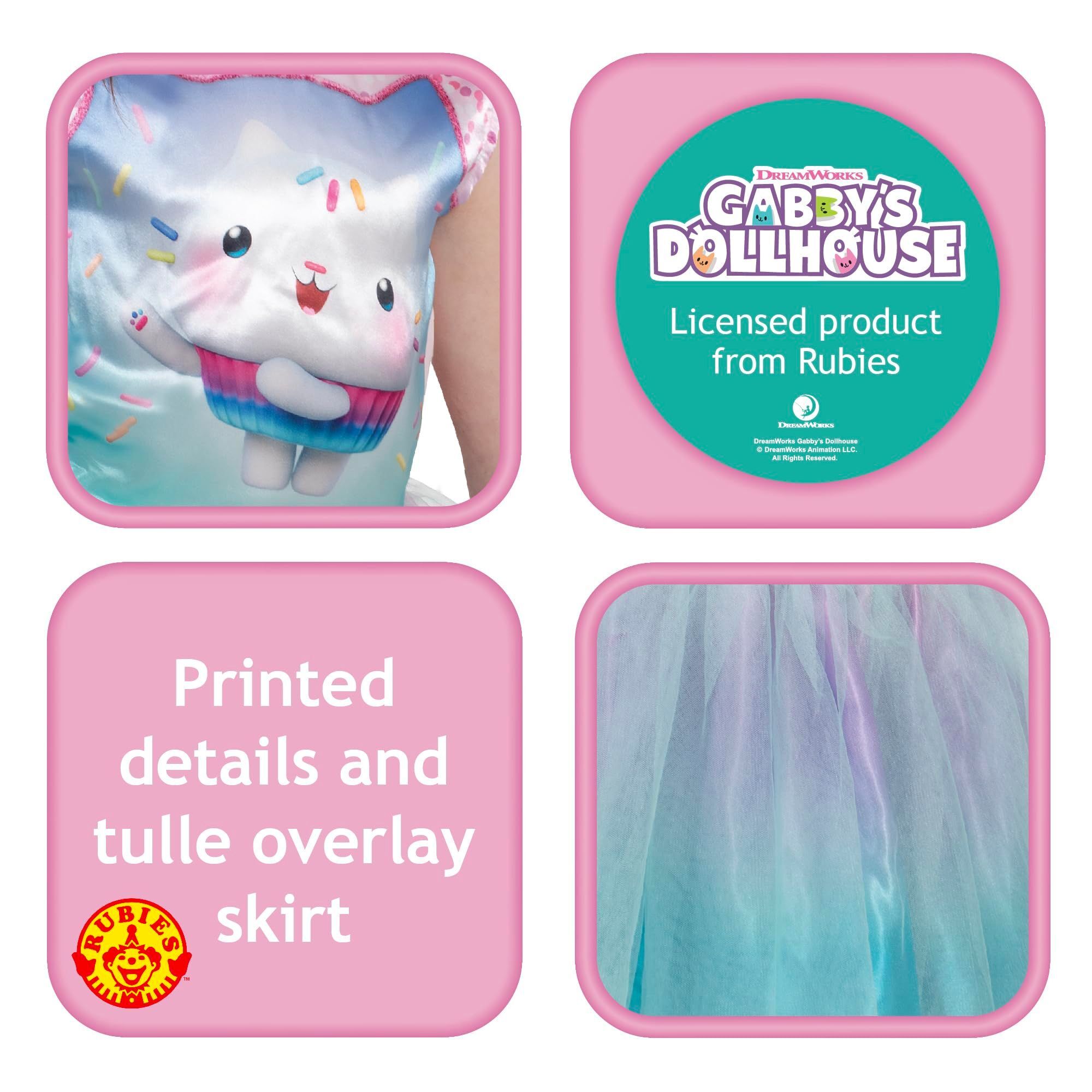 DISFRAZ CAKEY CAT TUTU DELUXE INF