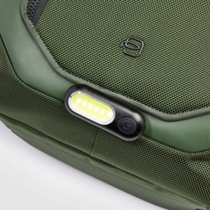 Piquadro Zaino da viaggio porta pc 14" in tessuto riciclato