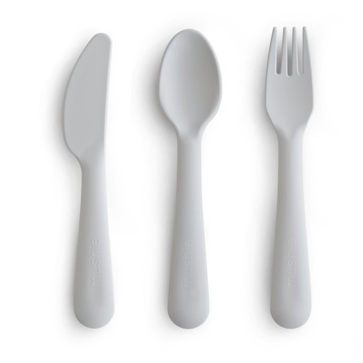 Mushie Pack Cubiertos Solid