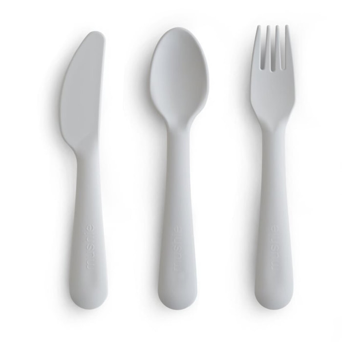 Mushie Pack Cubiertos Solid