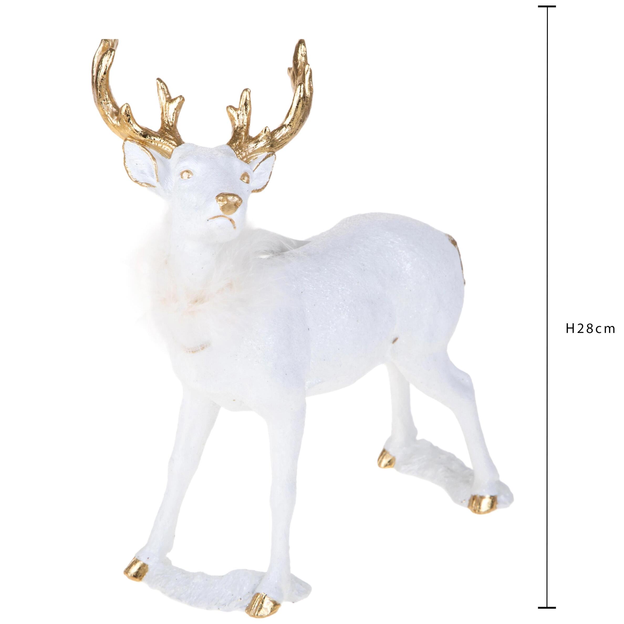 Cerbiatto - Pezzi 2 - 25xH28x12,5cm - Bianchi Dino SpA