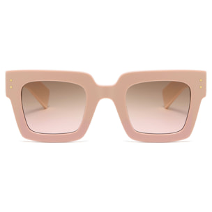 Gafas de sol OCEAN NEW ERA 12 - montura beige / lentes marrones degradadas