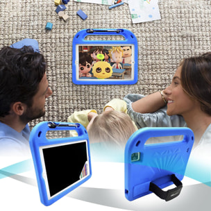 DAM Tablet Infantil K13 3G WiFi. SO Android 7.0. Pantalla 10'' 1280x800px. MTK6592 Octa Core 1.7GHz, 2GB RAM + 32GB. Doble cámara. 27x3x22,5 Cm. Color: Azul