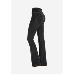 Jeggings WR.UP® vita super alta, flare con spacchi sul fondo