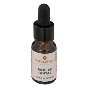 Pierres de cristal naturelles "Night" - bois de santal - 10ml