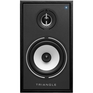 Enceinte bibliothèque active TRIANGLE BR02 Connect Noir