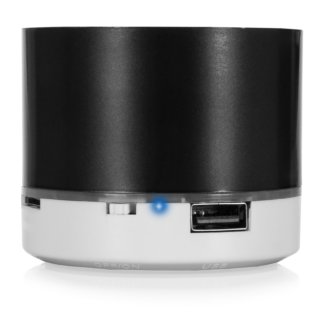 Altoparlante compatto Viancos Bluetooth 3.0 da 3W, con luce LED, vivavoce e radio FM.