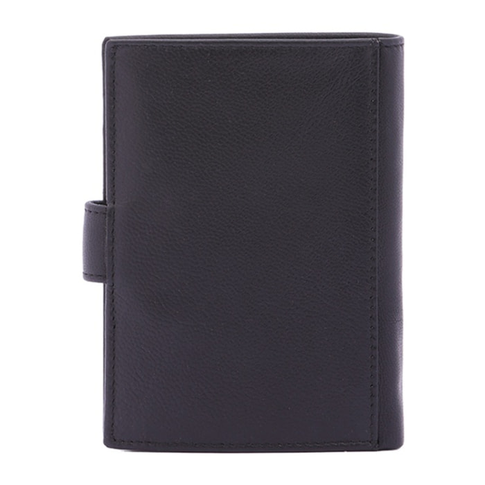 Portafoglio da uomo in vera pelle - Modello False - Casual - 9.0 x 12.5 x 2.0 cm