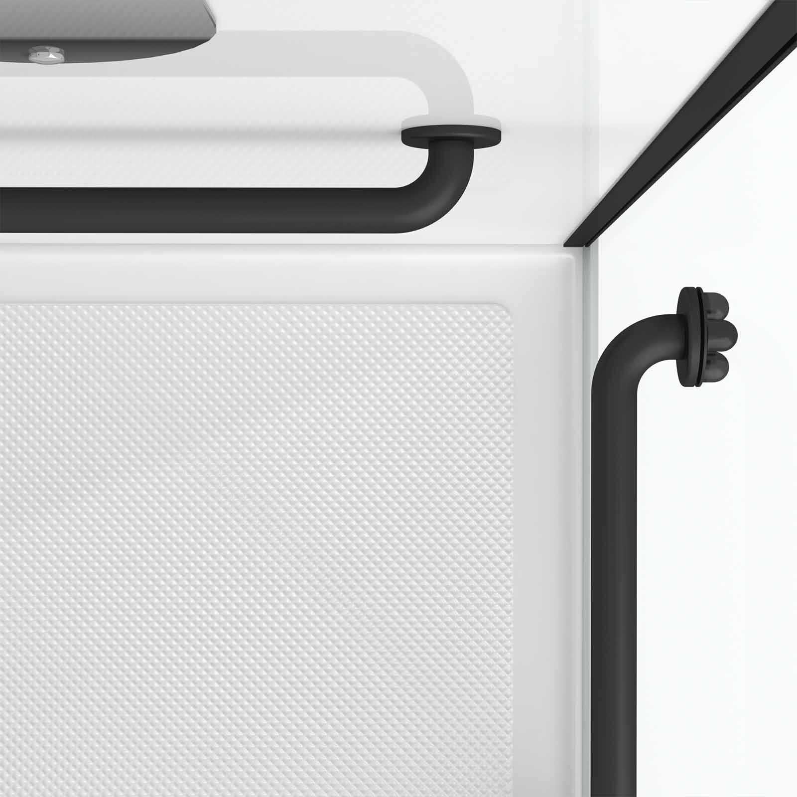 Cabine de douche Sécurisée et Accessible à Tous 160x85x220cm - Mitigeur Thermostatique