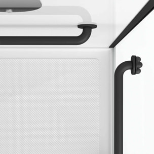 Cabine de douche Sécurisée et Accessible à Tous 160x85x220cm - Mitigeur Thermostatique