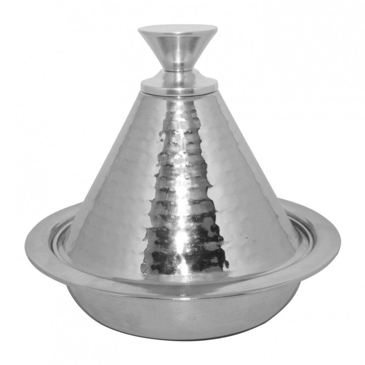 Tajine individuel inox martele