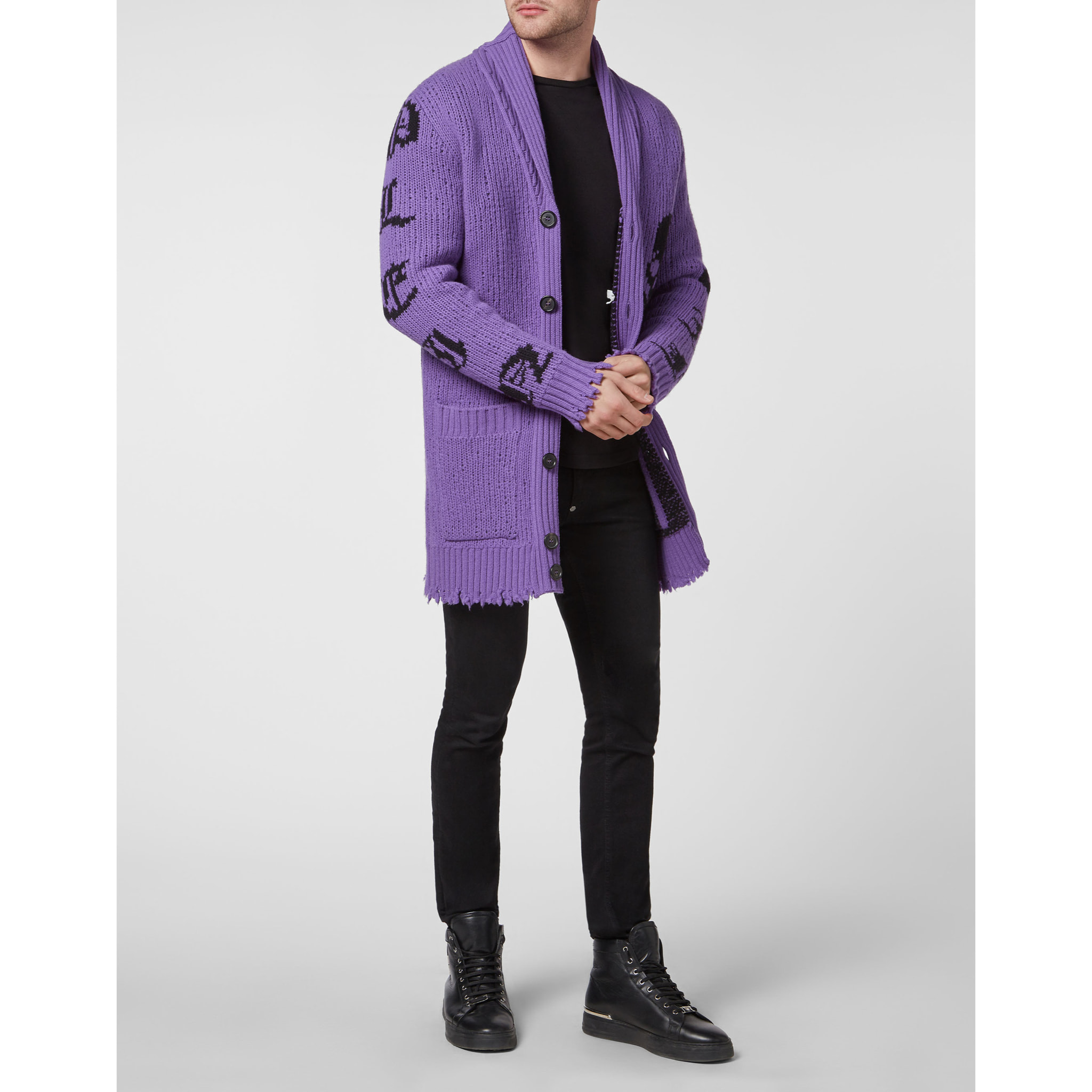 PHILIPP PLEIN Cárdigan SKULL AND PLEIN