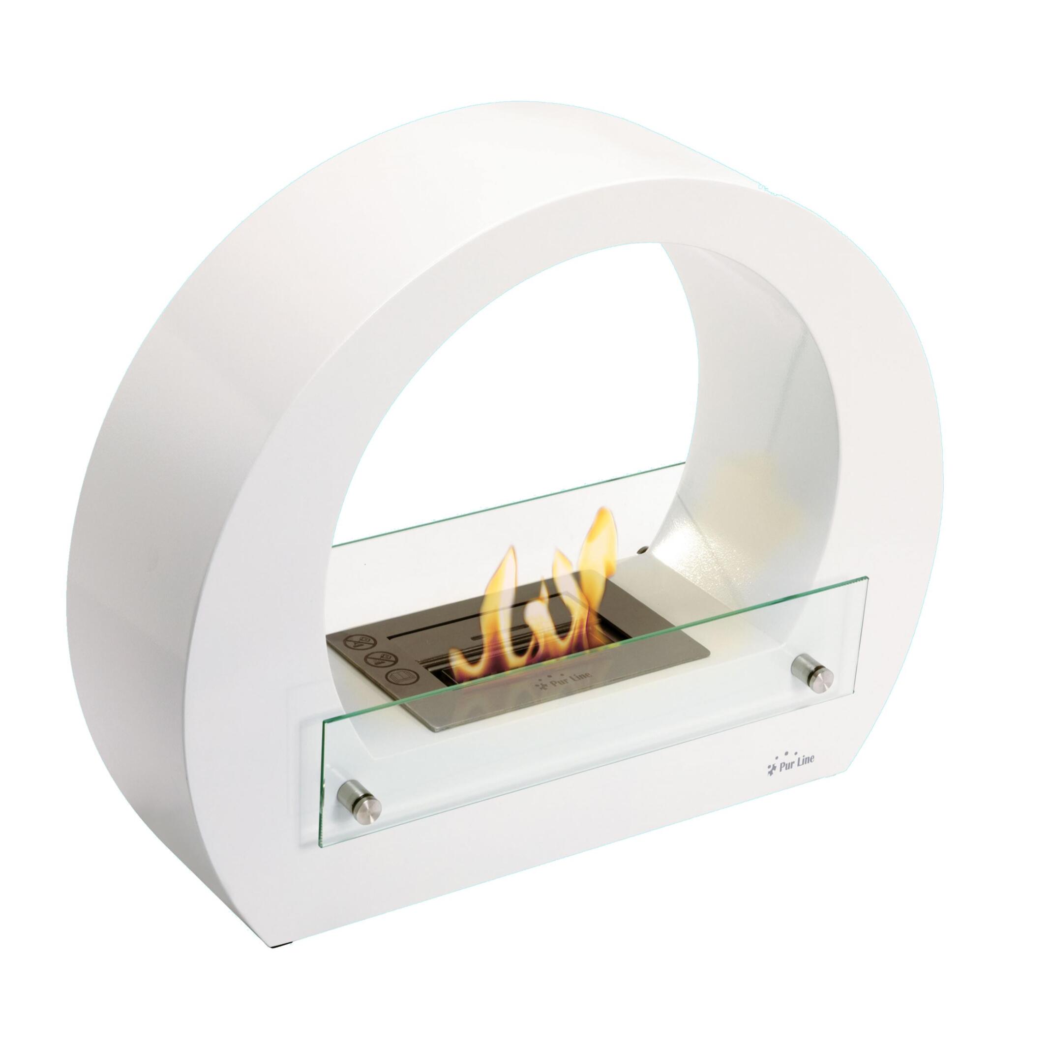 Chimenea de etanol de acero con llama regulable SATURN W PURLINE 2000 W