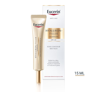 Hyaluron-Filler + Elasticity SPF20 - Soin Anti-Age Contour des Yeux 15 ml