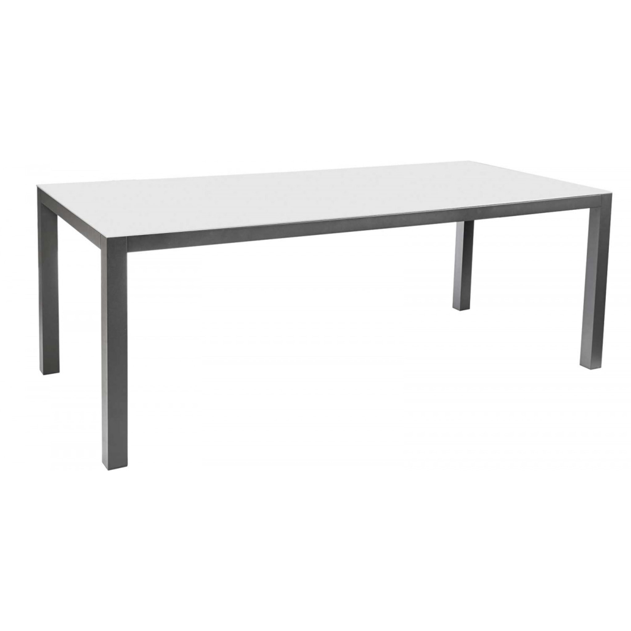 CADAQUES - Ensemble table et chaises de jardin  - Gris Anthracite