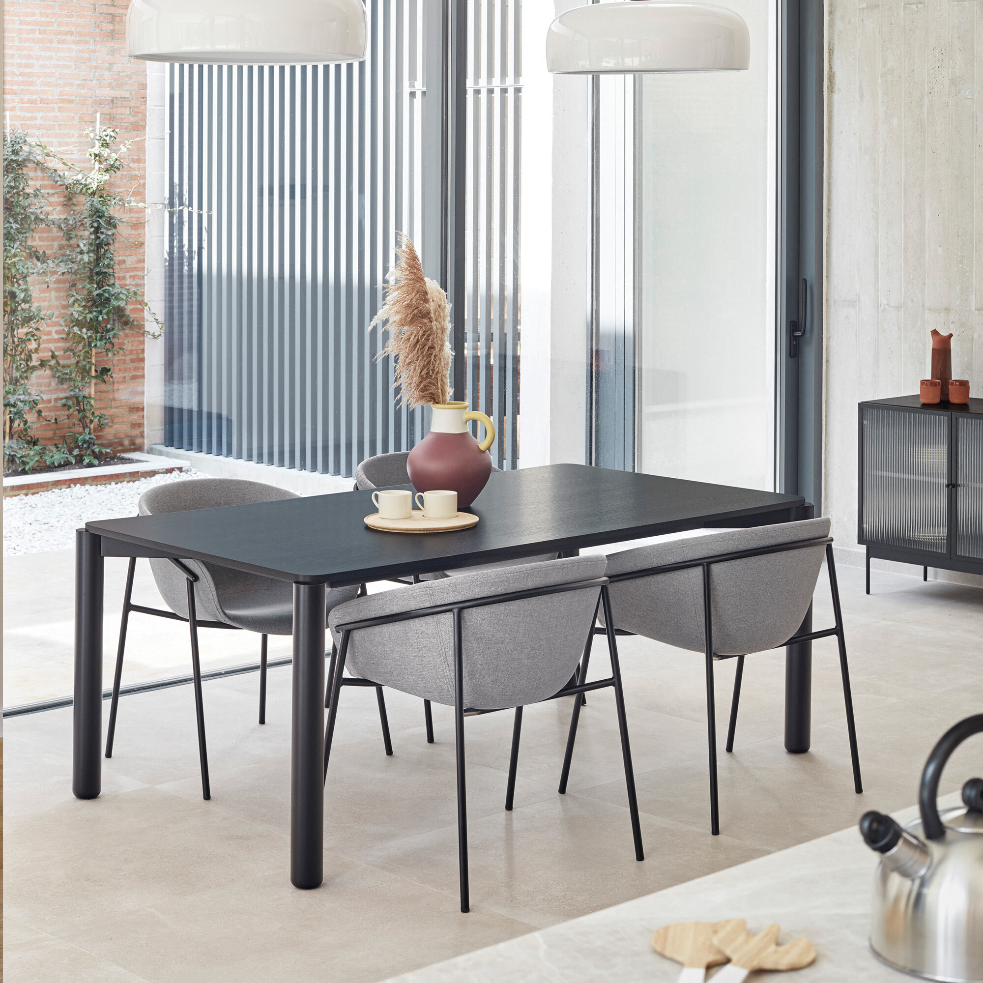 Silla Hug gris claro 2P/Caja