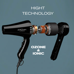 Asciugacapelli Ioni E Ozono - 2200 W