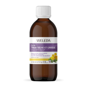 WELEDA - Sirop toux sèche et grasse à base de Mucobarryl® - 158 ml