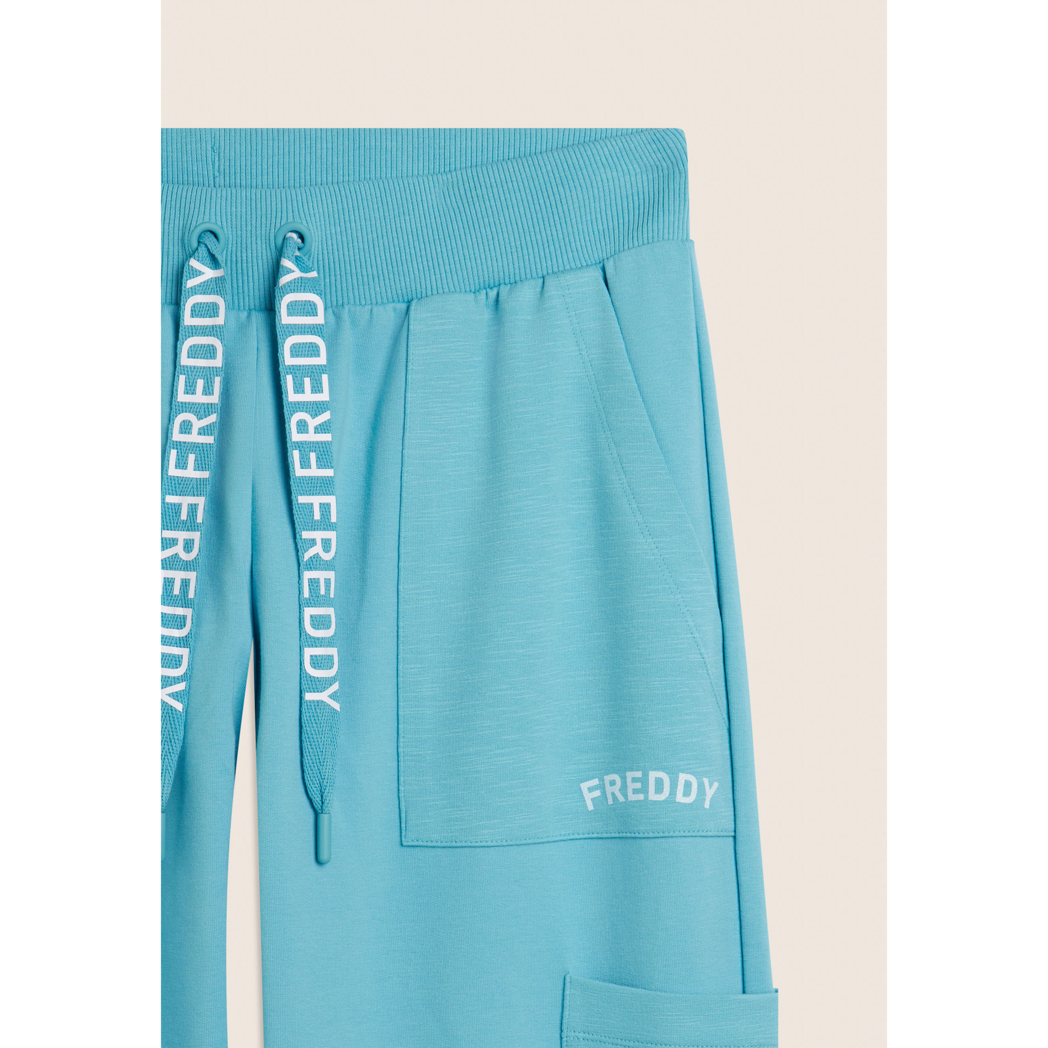 Pantaloni con Tasche Applicate e Logo FREDDY