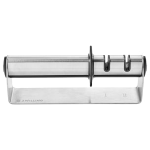 set de couteaux NOW S ROUGE et aiguiseur, 3 pcs